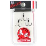 Крючок тройной с опушкой DUO Realis Shinmushi Hook #10 White (3шт)