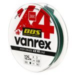 Леска плетеная Lucky John Vanrex BBS х4 Braid Moss Green 125/037