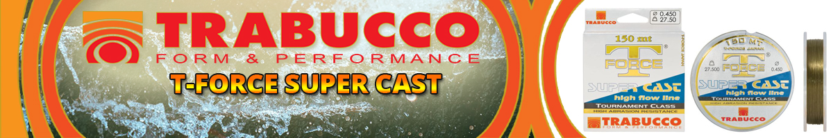 Trabucco T-Force Super Cast, Amber Brown 150m