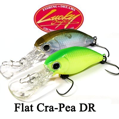 Lucky Craft Flat Cra-Pea DR