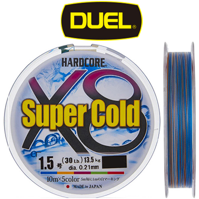 Duel PE Hardcore Super Cold X8 300м 5Color