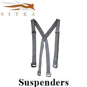 Sitka Suspenders Black