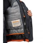 Костюм рыболовный зимний Graff до -50гр. (Bratex 8000, черно-серый) 218-O-B-M/176-182