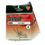 Крючки Vido Craft VD-005 Round (BLN) Euro № 4, 10 шт/уп VD005-4(10)