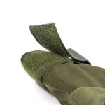 Перчатки треккинговые Следопыт Tactic Power, с защитой суставов, зеленые, размер XL