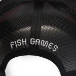 Бейсболка для рыбалки и охоты Fish Games (цвет: Черный, FishGames)