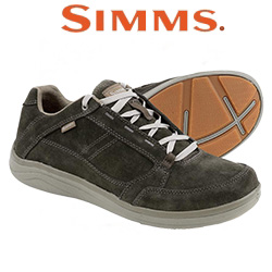 Simms Westshore Leather Dark Olive