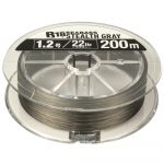 Шнур плетеный Kureha Seaguar R-18 Seabass Stealth Gray X8 200m #1.5 27LB. 0.205mm.