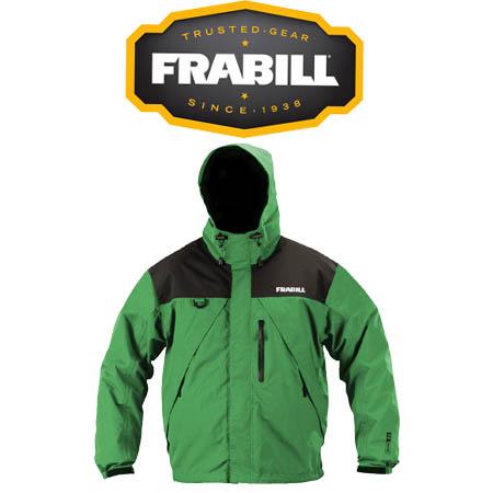 Frabill F2 Surge RainSuit Jacket Green