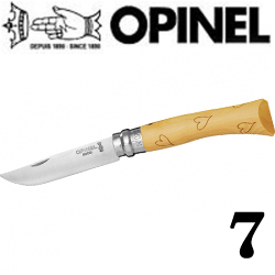 Opinel №7 VRI Nature-Hearts