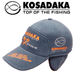 Kosadaka Бейсболка дышащая флис тёмно-серая