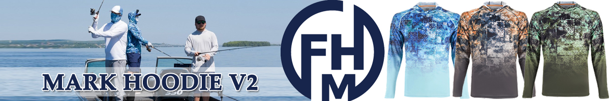 FHM Mark Hoodie V2 Принт голубой/мятный