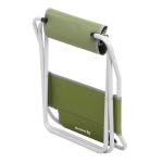 Стул туристический со спинкой Nisus СР-400.19с (ст.труба д19) Green (T-N-TC-400.19s-G)