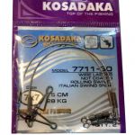 Поводок Kosadaka Elite 7711-30 7x7 15cm 28kg (2шт.) 7711-30