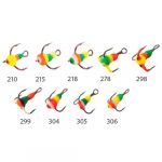 Тройник-капля EcoPro б/цеп.на крюч. Saikyo 210-306 All Color-10 (9шт.)