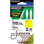 Крючок Owner Cut SSW red №6 11шт