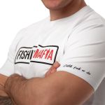 Футболка “FishingMafia” (Размер: XL белый)