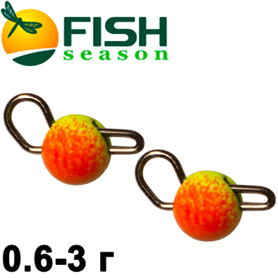 Fish Season Чебурашка вольфрам цвет Файр Тайгер
