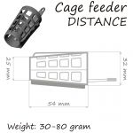 Кормушка ORANGE Distance Cage Feeder, 60 гр., в уп. 1 шт.