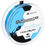 Леска зимняя Mikado Sensual N.G. Ice 60m синяя 0.14mm - 2,80 кг