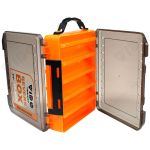 Коробка для приманок Vido Craft VD-2017 Revers Box, оранжевая, размер 20.3х17.3х4.7см