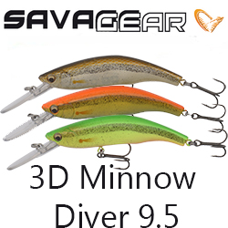 Savage Gear 3D Minnow Diver 9.5