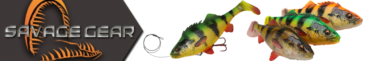 Savage Gear 4D Perch Shad 12.5cm 25g