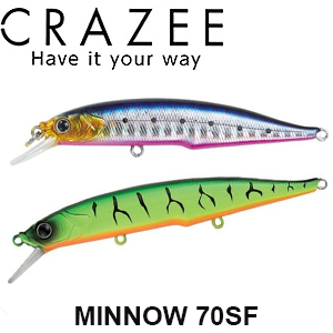 Crazee Minnow 70SF