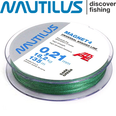 Nautilus Magnet 4 Green 135м
