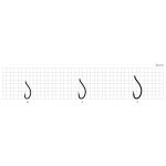 Крючок Mottomo Carp 086 Nickel black №2 50 шт