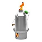 Самовар Kelly Kettle Base Camp Steel, 1,6 л, вес 1,16 кг.