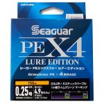 Плетеный шнур Seaguar PE X4 Lure Edition 150м 0.25