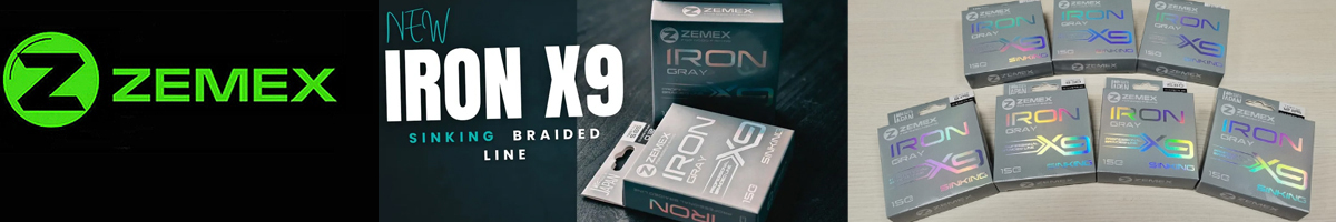 Zemex Iron X9 150m Gray