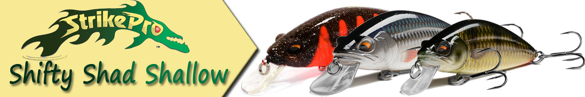 Strike Pro Shifty Shad Shallow 60 (EG-161SL-SP)