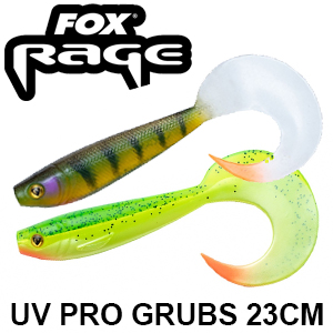 Fox Rage UV Pro Grubs 23cm