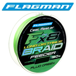 Flagman Cast Master Long Distance F8 Feeder 150м Fluo Green