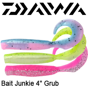 Daiwa Bait Junkie 4" Grub