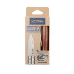 Нож складной Opinel №9 VRI Tradition Inox для устриц и крабов (нержавеющая сталь, рукоять бубинга)