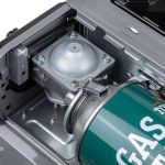 Плита газовая портативная Nisus (N-MS-2500C) в кейсе горелка керамическая
