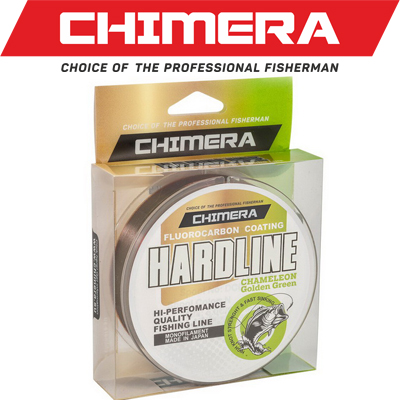 Chimera Hardline Fluorocarbon Coating Chameleon Golden Green 100m