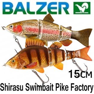 Balzer Shirasu Swimbait Pike Factory