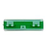 Коробочка для оснастки двухсторонняя Nisus Fishing Organizer Box green (N-FBO-2S-G) (зеленая)