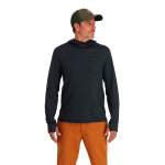 Футболка Simms Henry's Fork Hoody, Black Heather, M