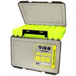 Коробка для приманок Vido Craft VD-2014 Revers Box, желтая, размер 27.3х19х4.7см