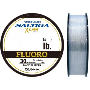 Леска Флюорокарбон Daiwa Saltiga X-Link Fluorocarbon Leader 30m 12LB (4550133213786)