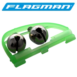Колокольчик двойной малый Flagman в раме