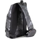 Сумка-рюкзак рыболовная Yaman Sling Shoulder Bag, 44х24х17 см, цв. серый камуфляж