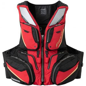 Жилет спасательно-разгрузочный Shimano Nexus VF-110V RED 2XL