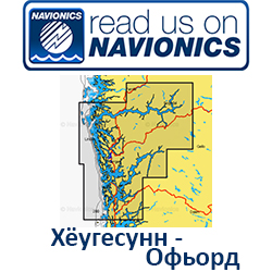 Карта Navionics Haugesund-Aafjorden 5G606S2
