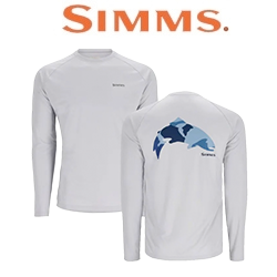 Simms Tech Tee, Sterling
